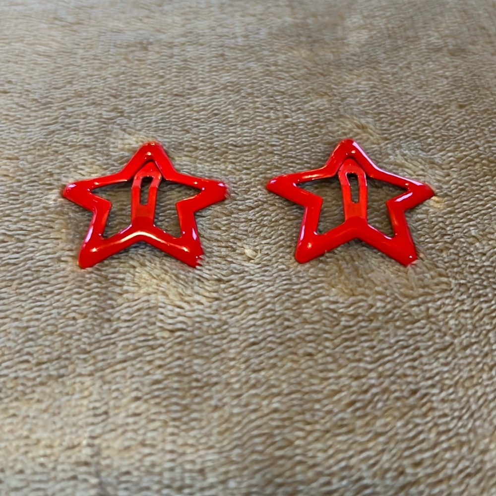 Star Hair Clips